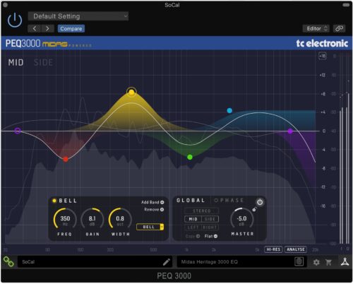 TC ELECTRONIC PEQ 3000-DT