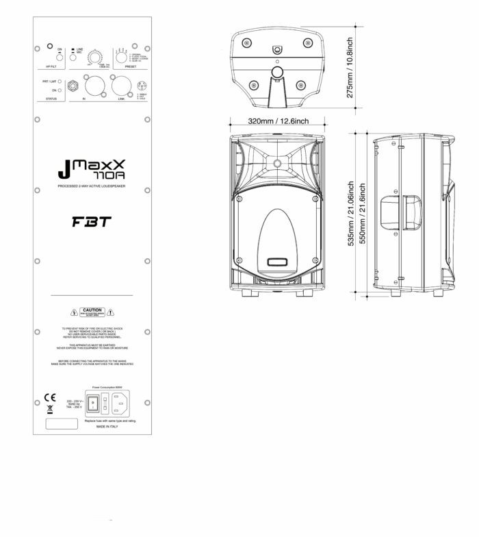 FBT JMAXX 110A