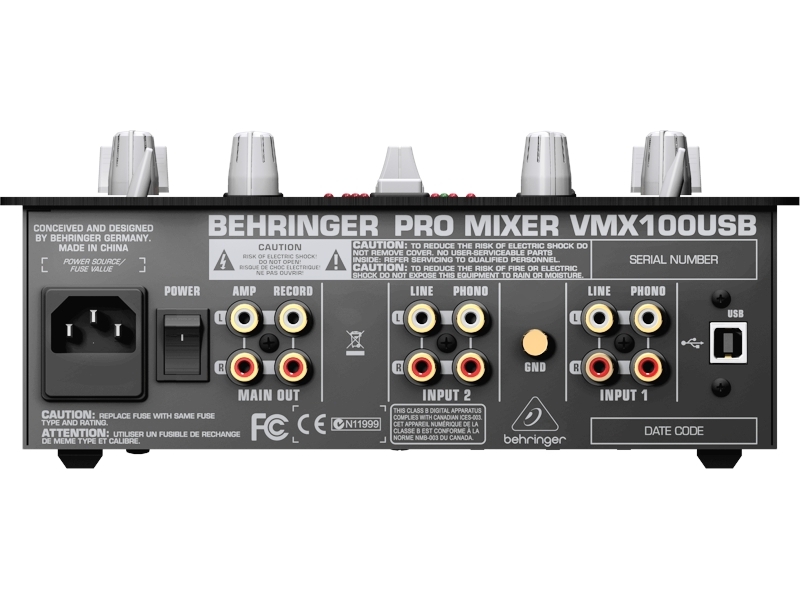 BEHRINGER VMX100USB