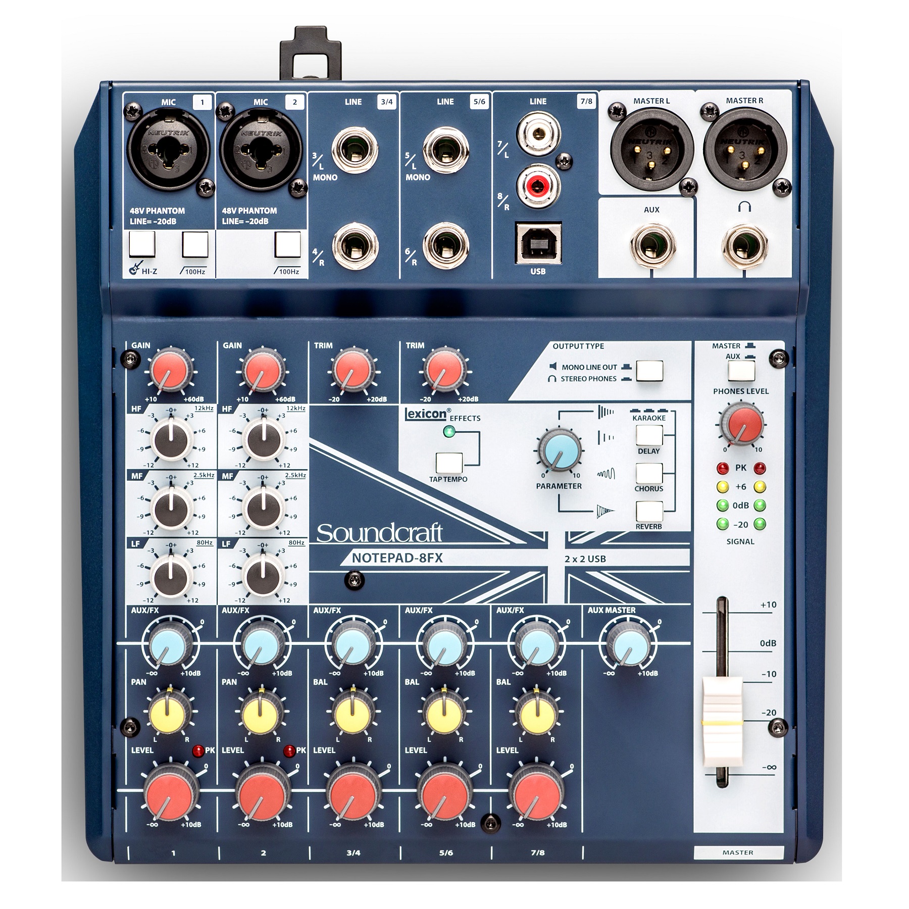 SOUNDCRAFT Notepad-8FX